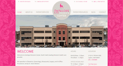 Desktop Screenshot of antelopewomenscenter.com