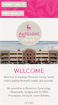 Mobile Screenshot of antelopewomenscenter.com